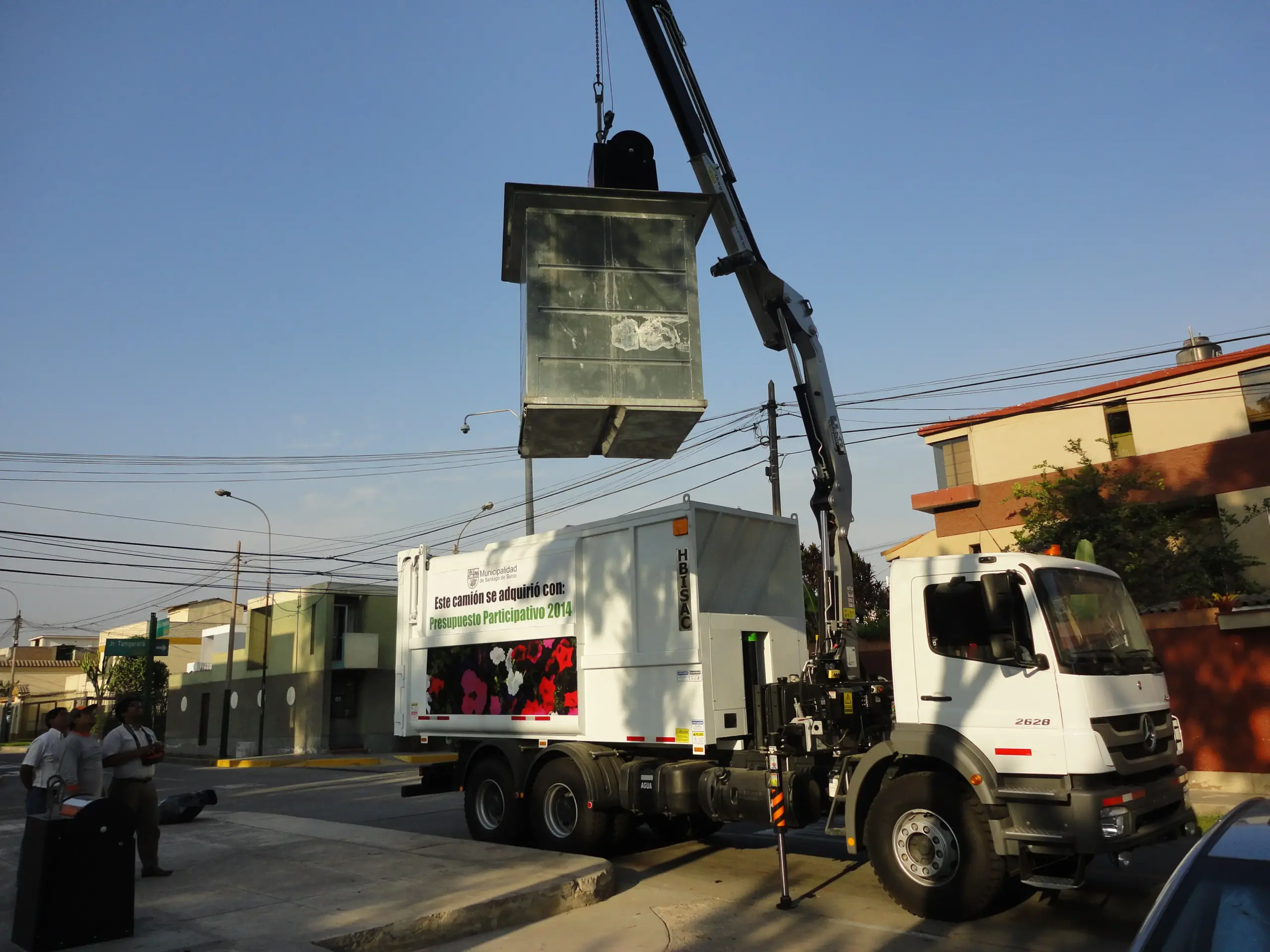 Saneamiento - Maquina de balde - Rotosonda - balde de acero